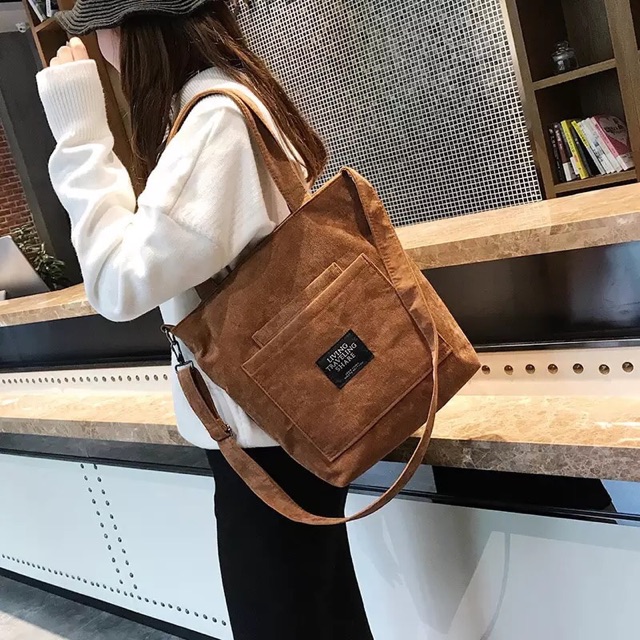 Korea Corduroy Bag