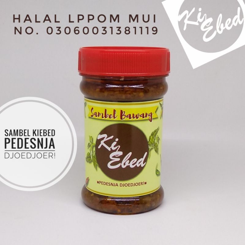 

Sambal Bawang KiEbed, Berat Bersih (isi) 140Gram