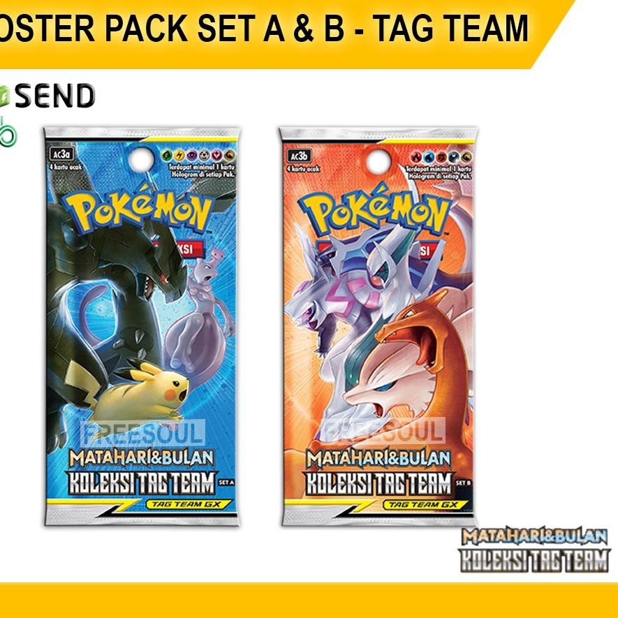 9.9 MALL Kartu Pokemon TCG Booster Pack AC3A AC3B Koleksi Tag Team GX SERI 5 ✈