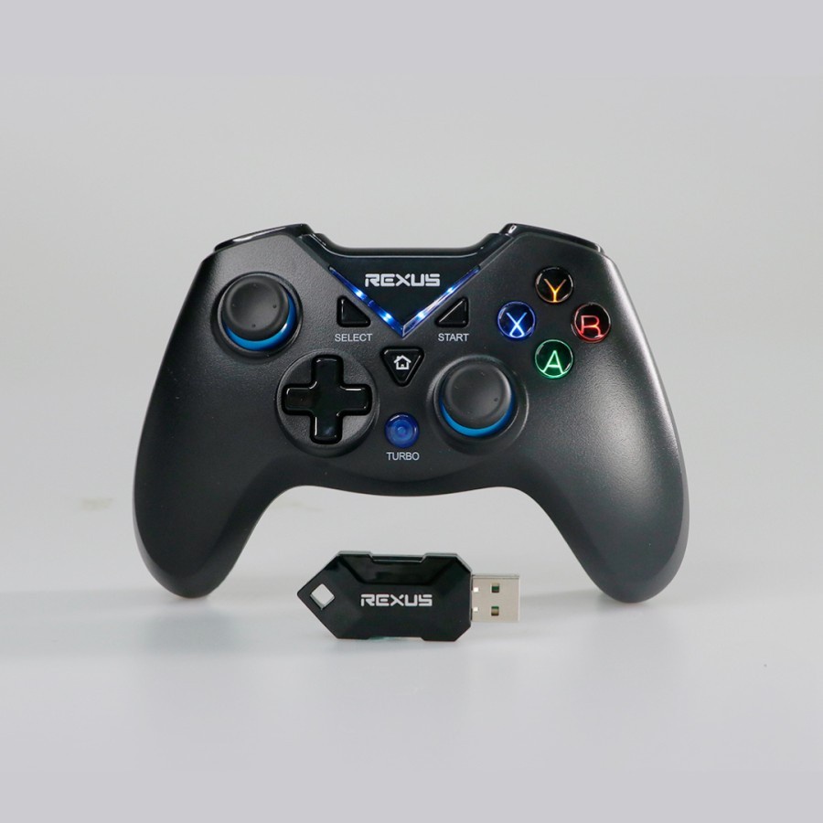 Rexus Pro Gaming Wireless Gamepad GX100 Multi Platform Gamepad Resmi Rexus