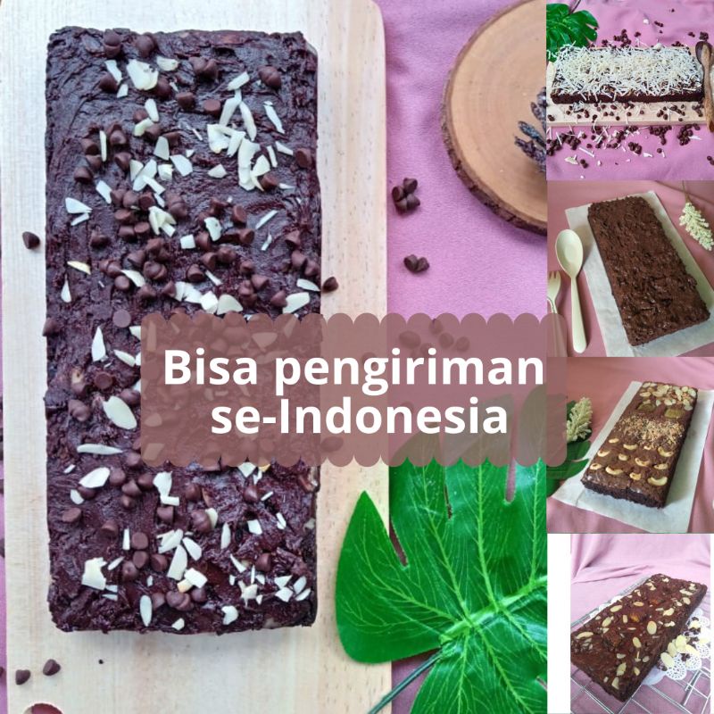 

Fudgy Brownies 22x10 PREMIUM Keju Dark Choco Peanut Butter Brownies Panggang Choco Crunchy Mede Silverqueen Greentea Almond Beng Beng