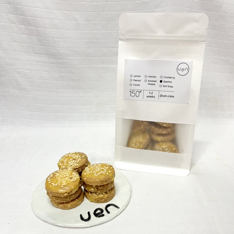 

Sesame Cookies | Butter Cookies | Kue Kering Wijen
