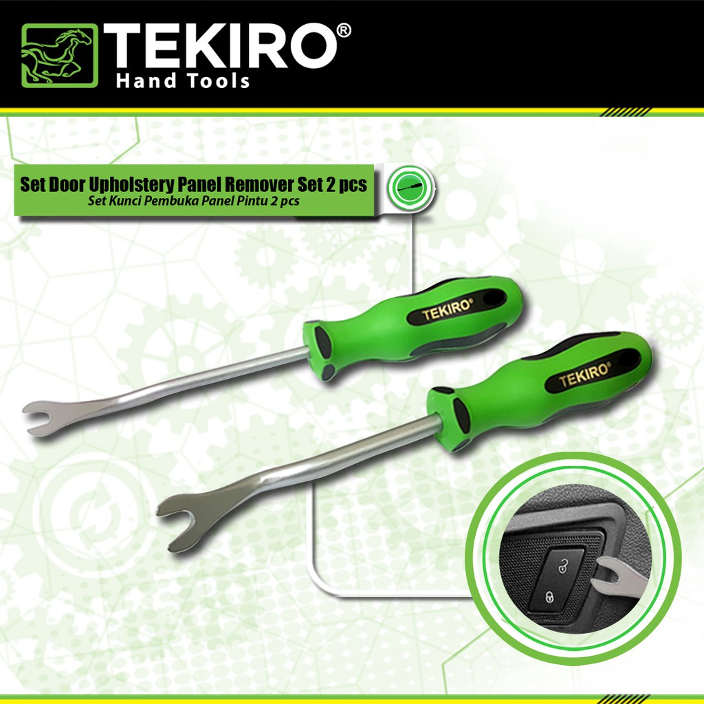 Kunci Pembuka Panel Pintu Isi 2 pcs / Door Upholstery Panel Remover Set TEKIRO