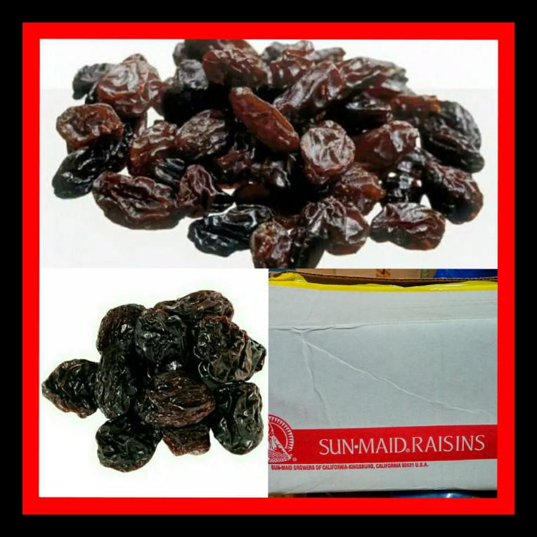 

UPDATE! KISMIS SUN MAID, RAISINS SUNMAID REPACK 1KG TERMURAH