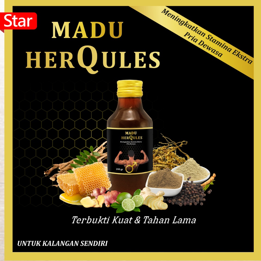 

[COD] Madu Herqules 200g / Madu Stamina / Madu Kejantanan Murni Asli 100%