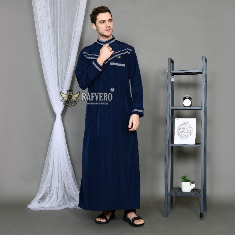 Gamis Pria Termurah - Gamis Jubah Pria Zafran Original Rafvero