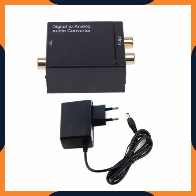 [COD] AUDO CONVERTER DIGITAL SPDIF OPTICAL TO ANALOG RCA / DARI TV KE SPEAKER AKTIF