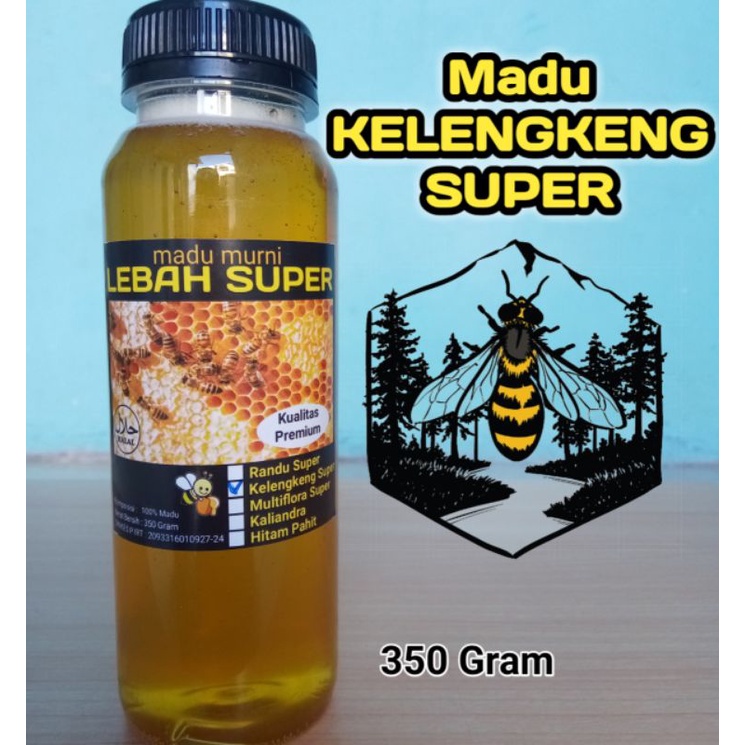 

MADU LEBAH SUPER, KELENGKENG SUPER 350 GRAM