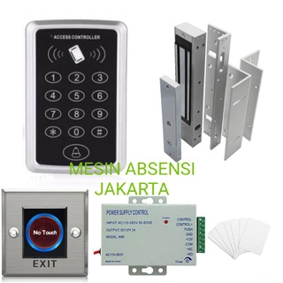 paket akses door kartu rfid paket access door rfid paket access control mg 300 kartu paket akses pintu kayu/alumunium