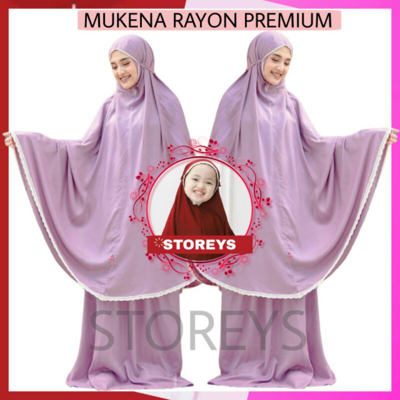 Mukena Polos anak Mukena Mukena hits Mukena Anak Mukena Rayon