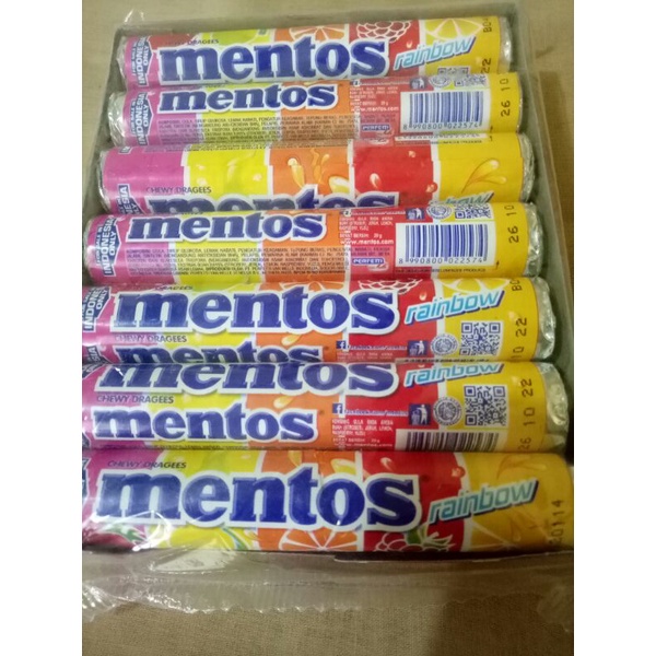 

mentos roll rainbow