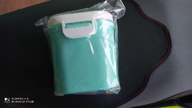 [import] - Shabby Kotak Tempat Penyimpanan Susu Bubuk Makanan Super Praktis Bahan Plastik Bpa Free
