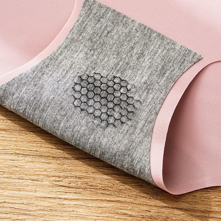 Termurah KODE-713 ❀ Chingu ❀ PW063 COD Celana Dalam Wanita Motif Bunga Daisy CD Ice Silk Lembut Im