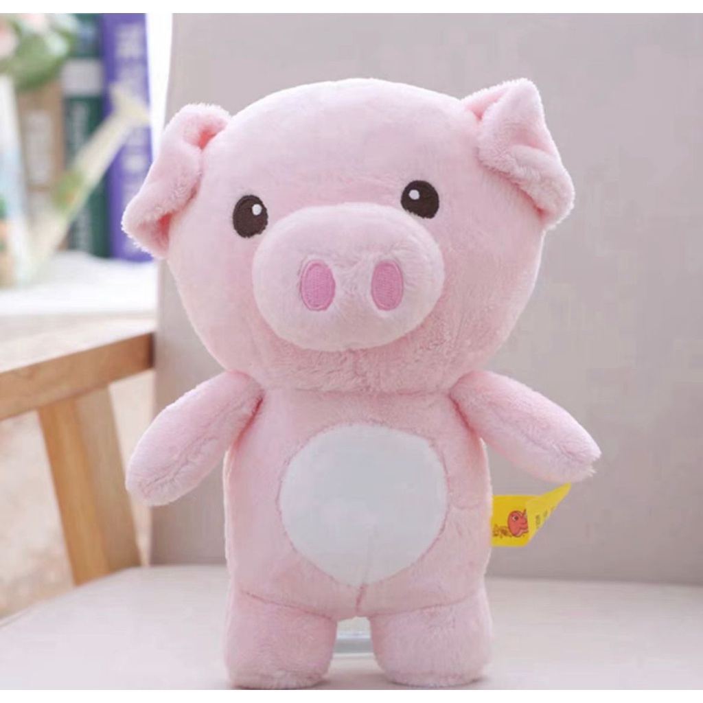 BONEKA PIG COW SAPI BABI KELINCI KODOK IMPOR LEMBUT