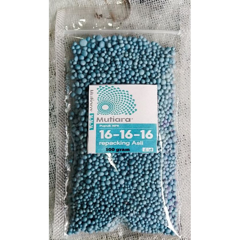 Pupuk NPK mutiara 100 gram