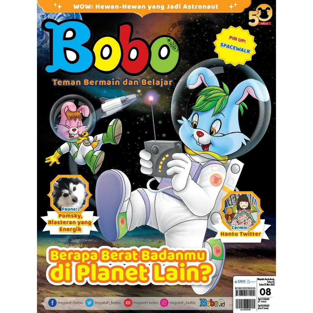 Majalah Bobo edisi Mei 2023 - Bobo No.08