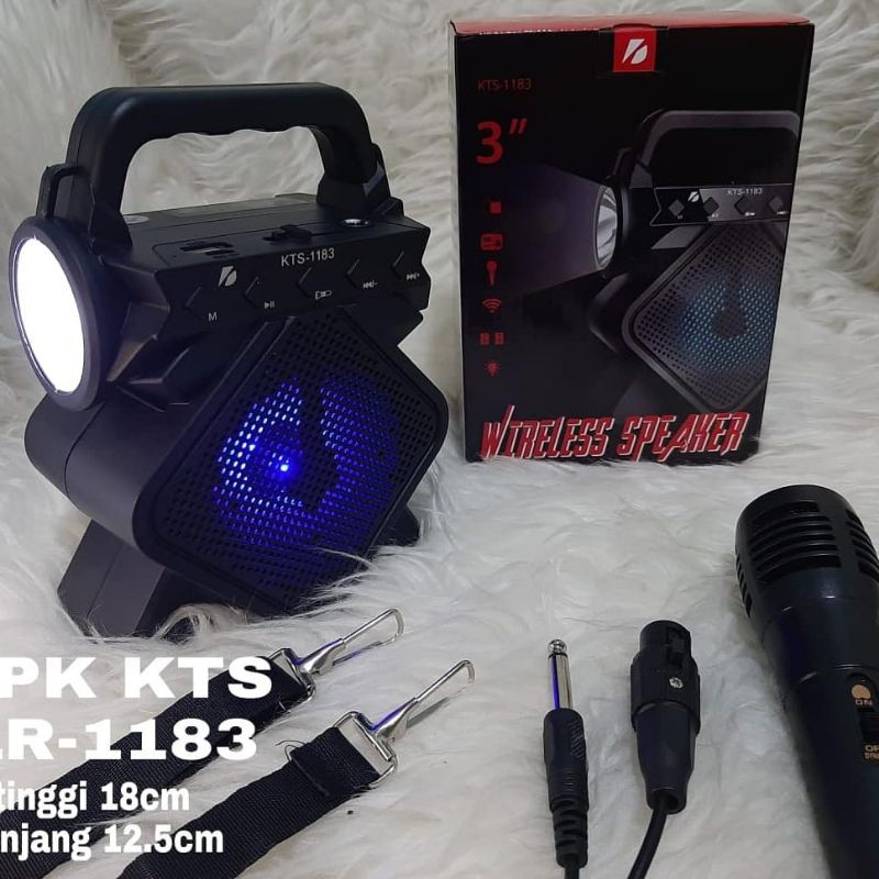 SPEAKER BLUETOOTH KTS1183+SENTER+MIC