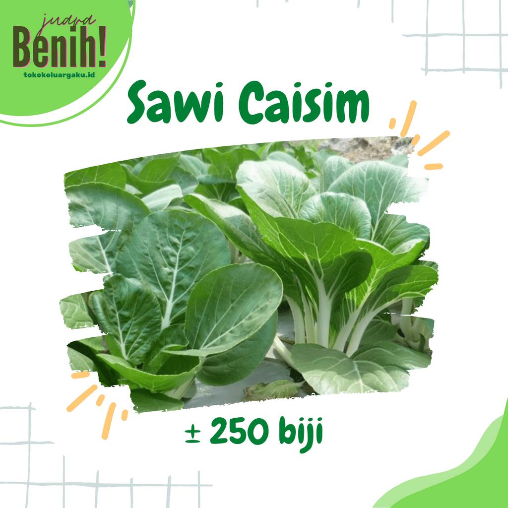 50 biji Benih Bibit Sawi Bunga Caisim F1 Choy Sum Bibit Sayuran Caisim Hongkong Super Tanaman Sayur 