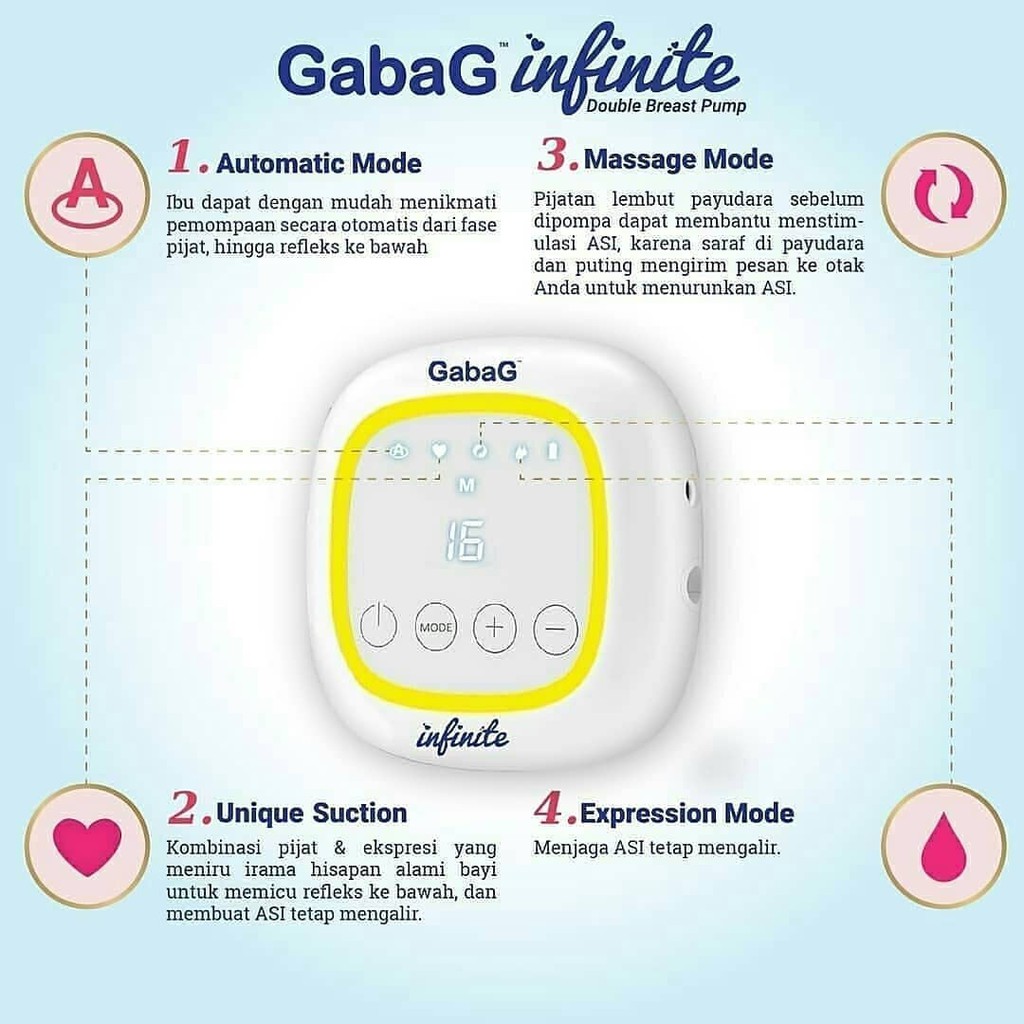 GABAG BREASTPUMP / BREAST PUMP