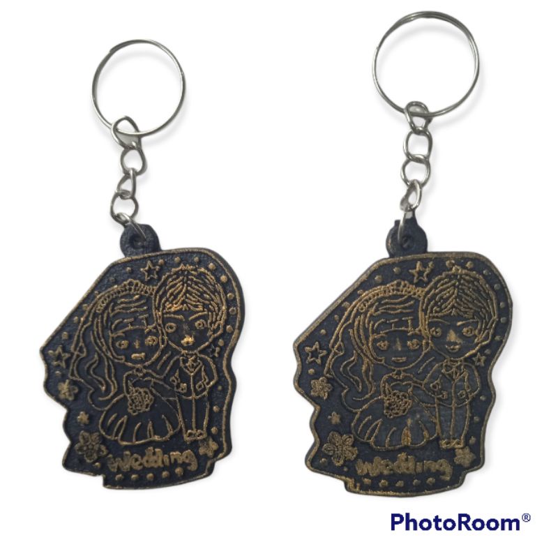 souvenir pernikahan gantungan kunci pengantin