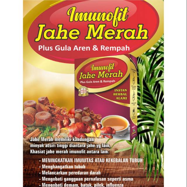 

JAHE MERAH GULA AREN REMPAH 200 gram/jahe merah imunofit