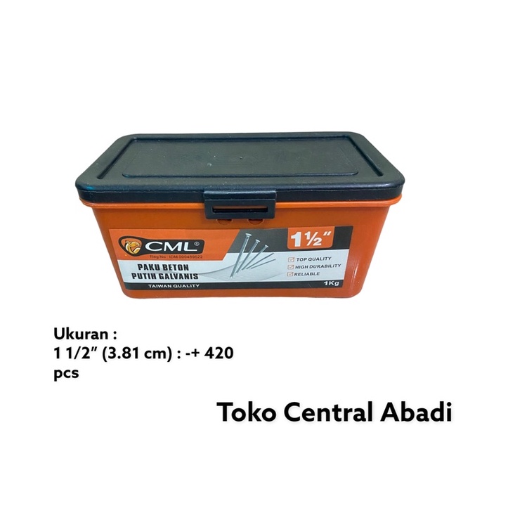 Premium (Mount) Paku beton / paku tembok "CAMEL" ukuran 1 1/2" / Paku Beton / Paku Beton Kecil