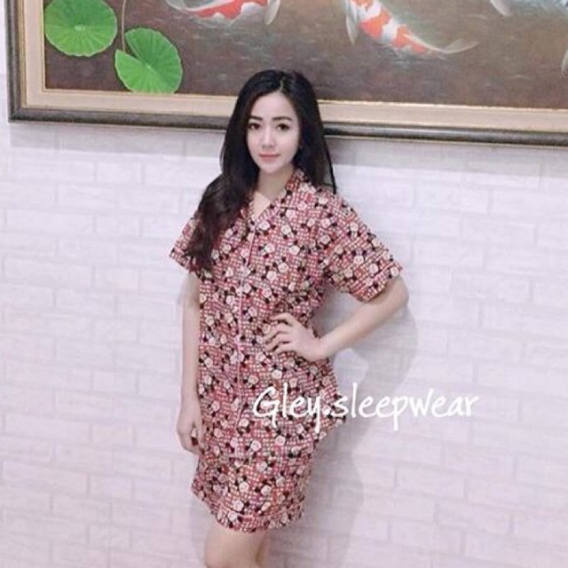Piyama katun jepang / baju tidur / pyjamas