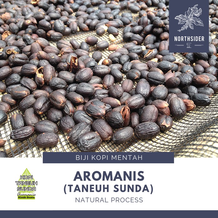 

KOPI ARABIKA AROMANIS ( TANEUH SUNDA) NATURAL-BIJI MENTAH (GREEN BEAN) - kkp1213