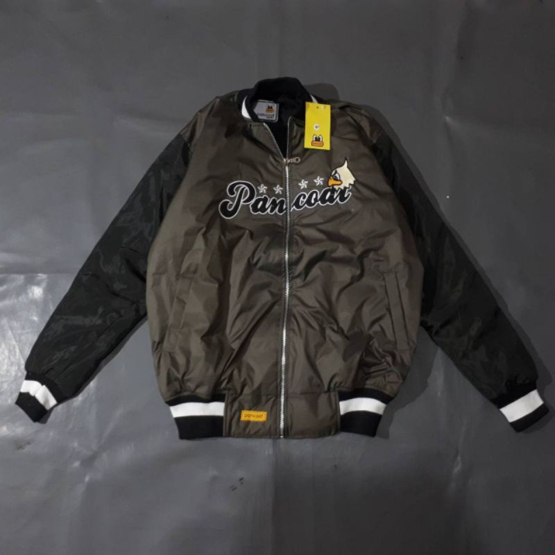 Jaket Bomber Varsity Pancoat Flight Series