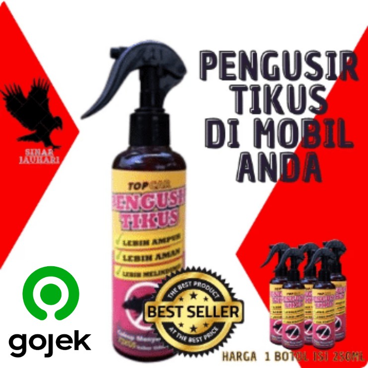 Top Car Pengusir Tikus, Pengusir Tikus, Obat Tikus, Semprotan Tikus