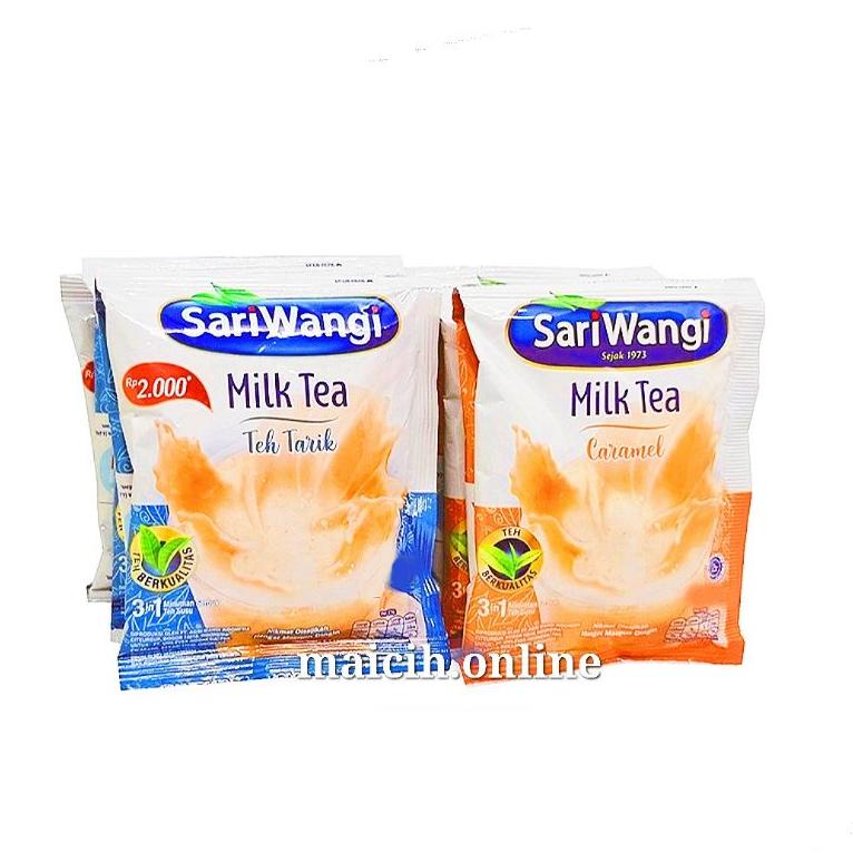 

〈G-IQO 〈☛ Milk Tea Sariwangi 23 grm (isi 10 saset)