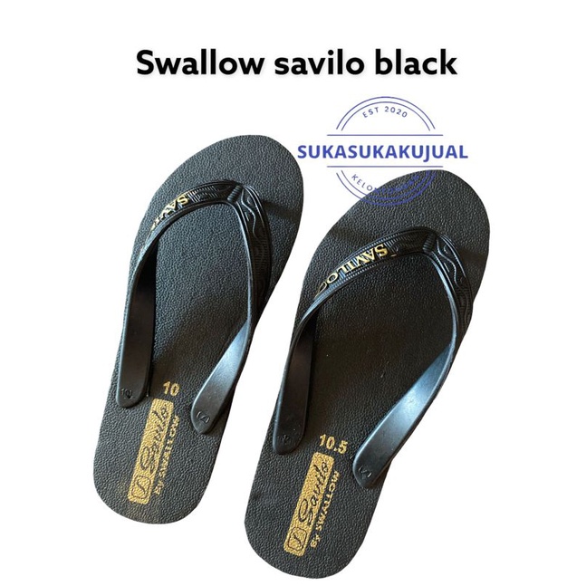 Sandal Swallow/Sandal Savilo By SWALLOW savilo black gold