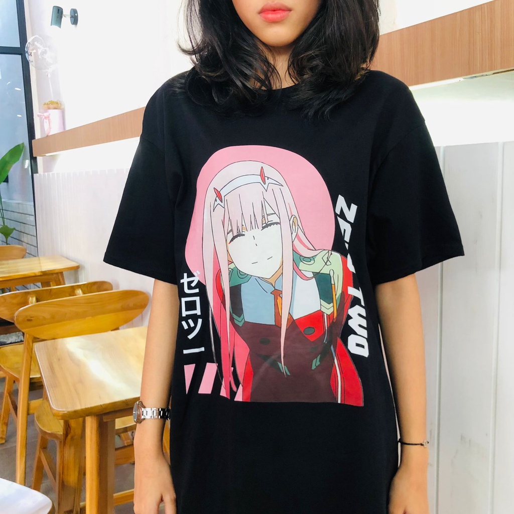 Tshirt Zero Two Dārin In Za Furankisu Anime Manga Darling In The Franxx Premium Unisex