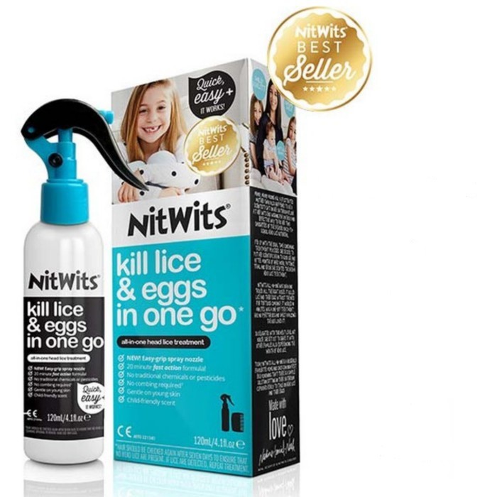 Nitwits All In One Head Lice Solution 120ml
