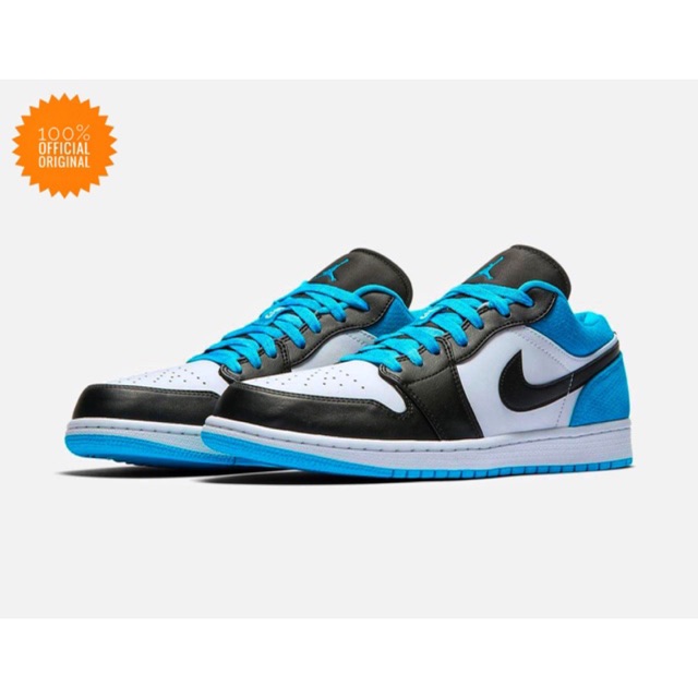 Air Jordan 1 Low SE Laser Blue Black/Laser Blue/White/Black