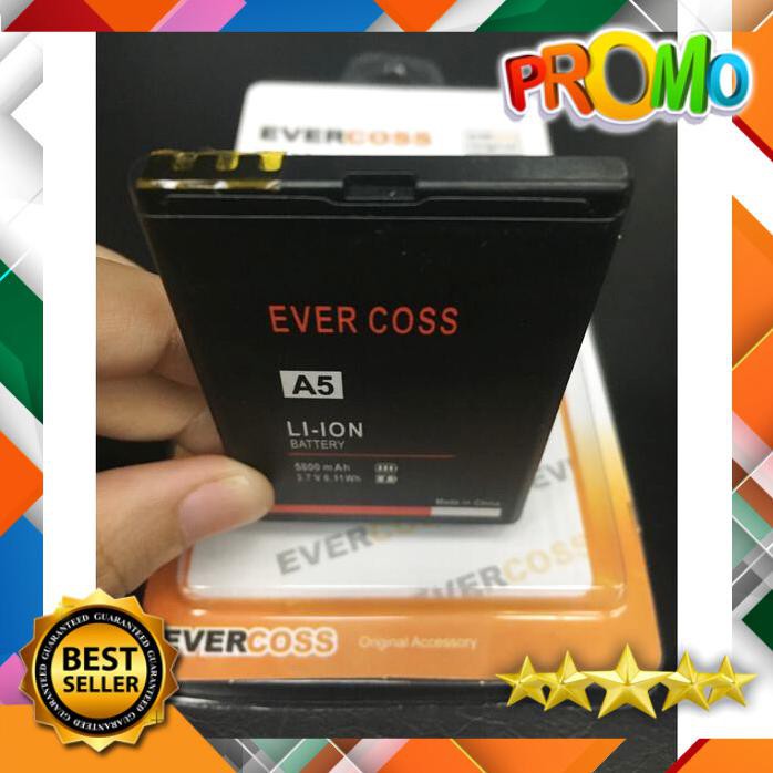 BATERAI EVERCOSS A5 4800MAH DOUBLE POWER EVERCOSS