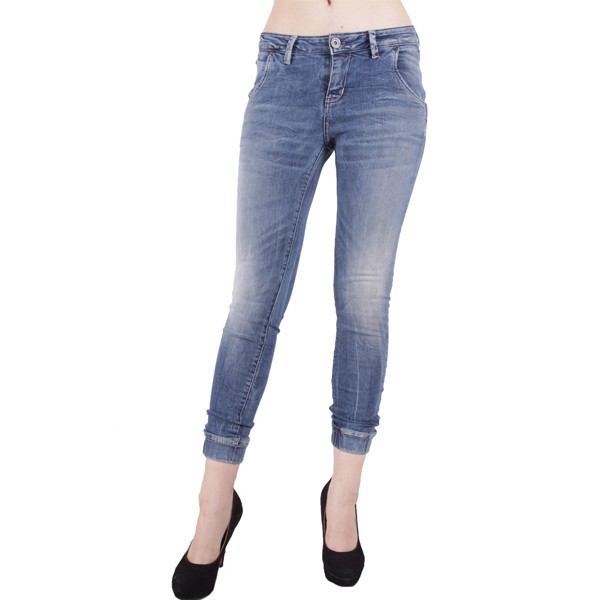 Logo Jeans Celana Jeans Wanita Jogger 80 Light Blue 43J80L3LL