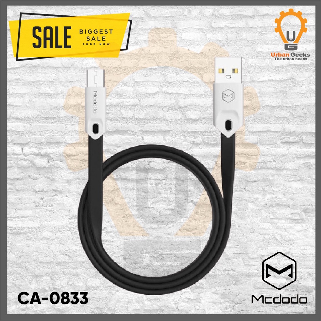 Mcdodo Kabel Data Micro USB 2.4A Fast Charging Gorgeous Series Anti-Slip CA0833