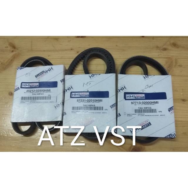 Fan belt Atoz Visto Tali Kipas V-belt Atoz Visto asli Hyundai 3bh