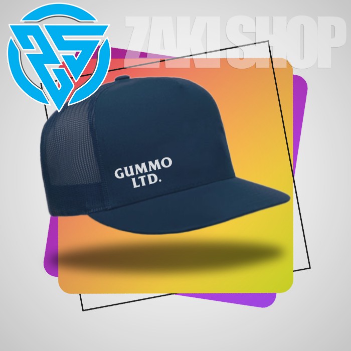 TOPI TRUCKER LOGO GUMMO