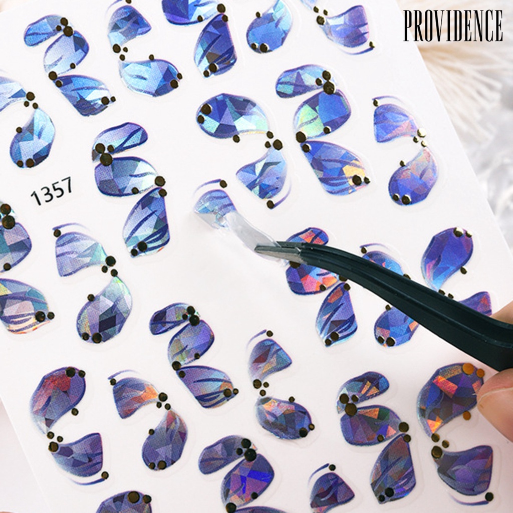 Providence Manicure Decal Delicate Exquisite Glue-free Ballet Streamers Nail Art Transfer Sticker for Women