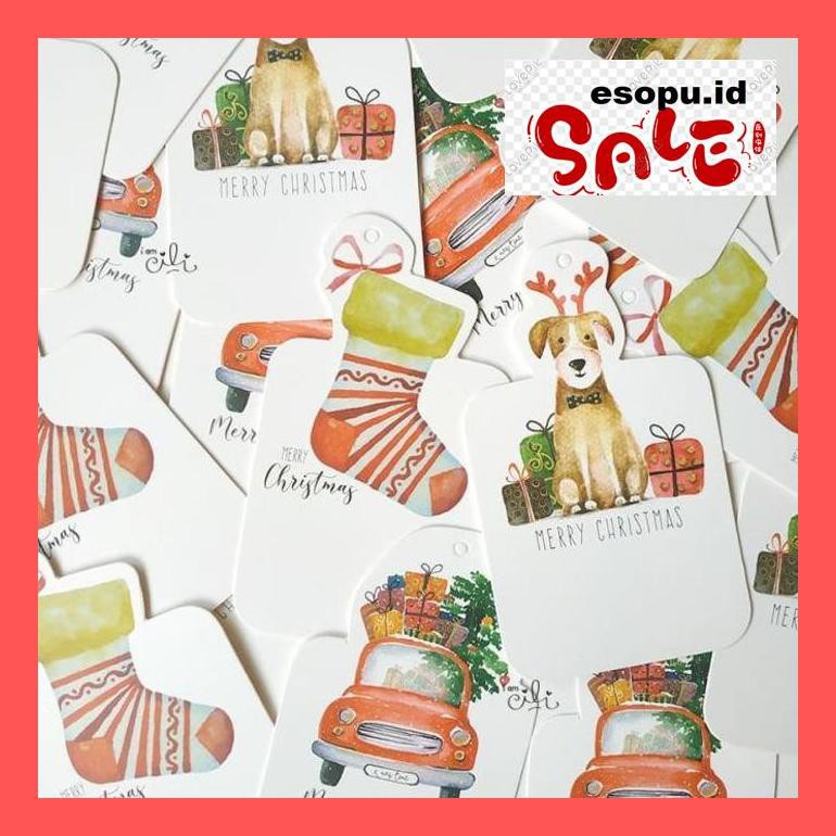 

Dek40Si (Htxmas07) Tag Natal Bisa Untuk Bookmark Gantungan Pohon Natal Iamcili Dekkd5