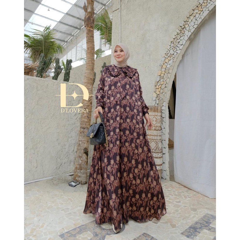 SHAZA DRESS SERIES 2 BY DLOVERA GAMIS MUSLIMAH PREMIUM TERBARU