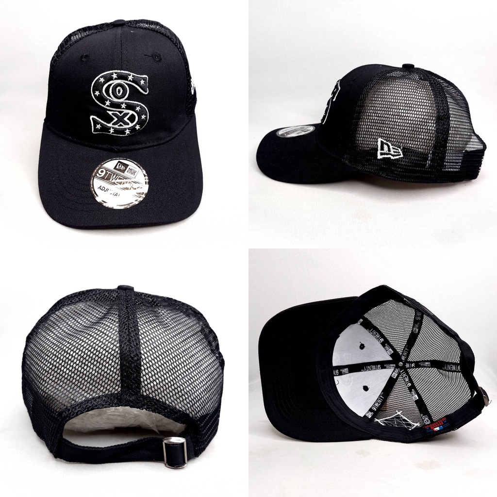 TOPI SNAPBACK MELENGKUNG TRUCKER SEATTLE MARINERS