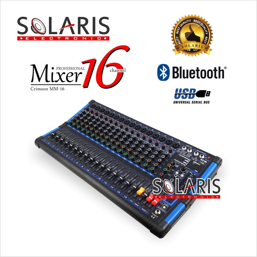MIXER 16 Channel CRIMSON MM-16 ORIGINAL