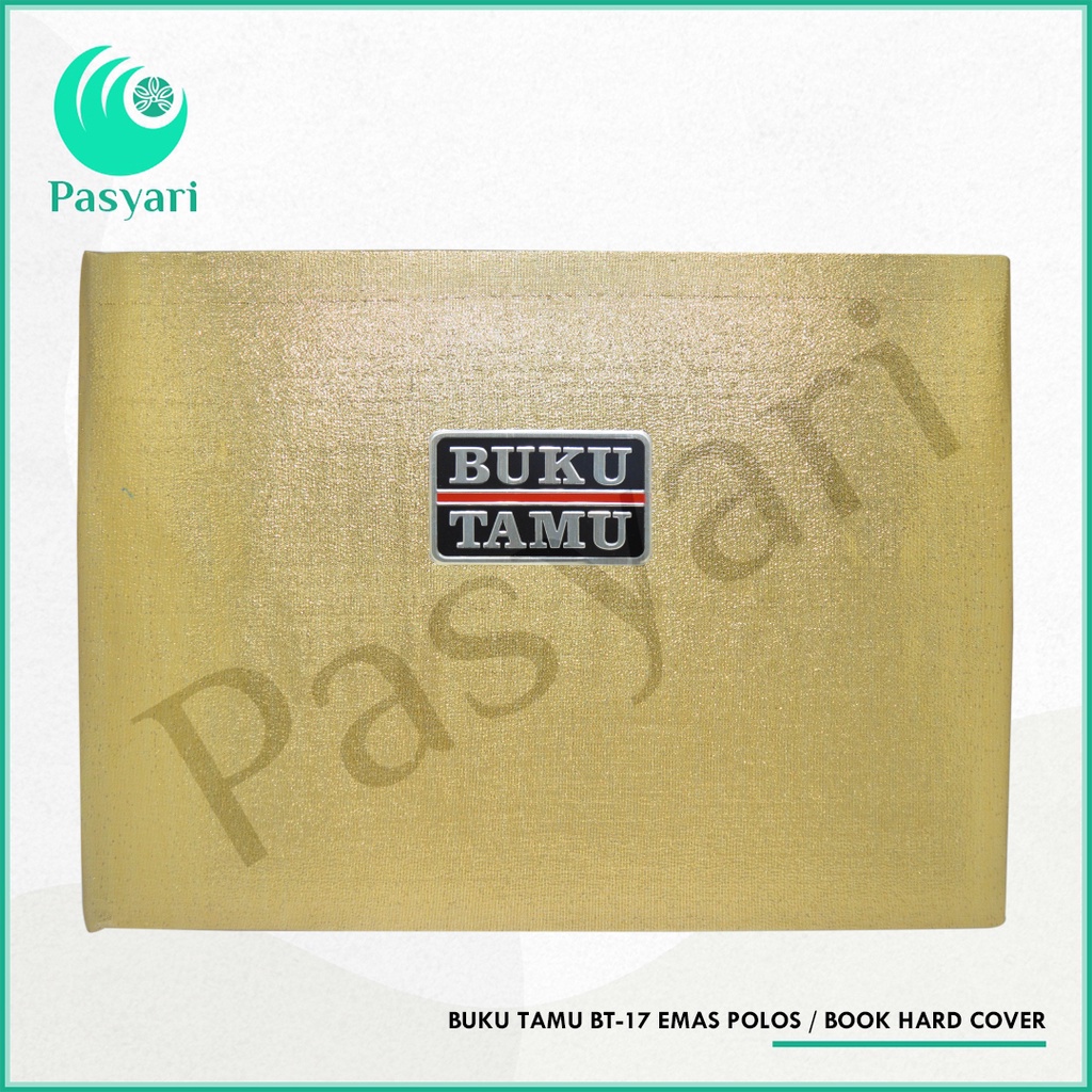 

Buku Tamu Bt-17 Emas polos / Book Hard Cover