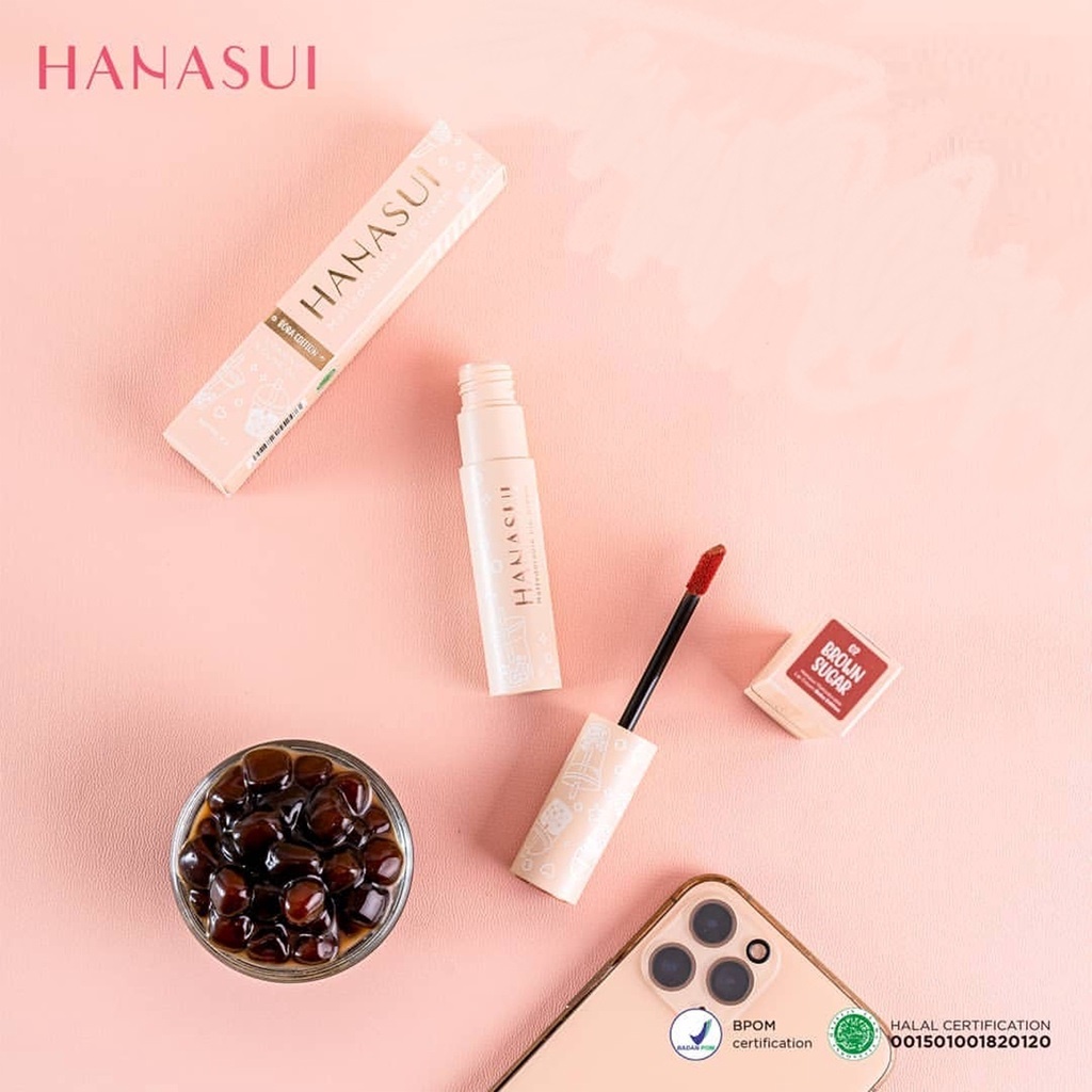 Monsoon - D8066 HANASUI MATTEDORABLE LIPCREAM/ hanasui mattedorable lipcream boba edition