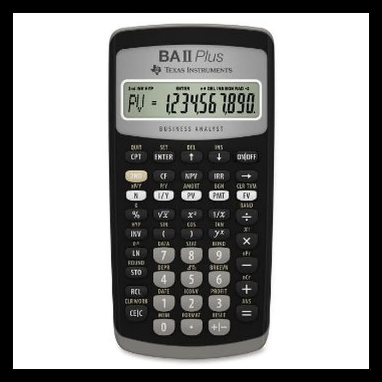 

Hot Product Texas Instruments Ba Ii Plus - Standard Promo