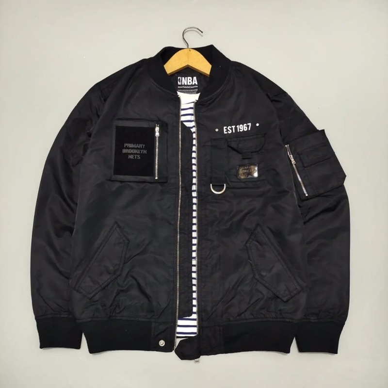 Nba*Brooklyn Nets Bomber Jacket
