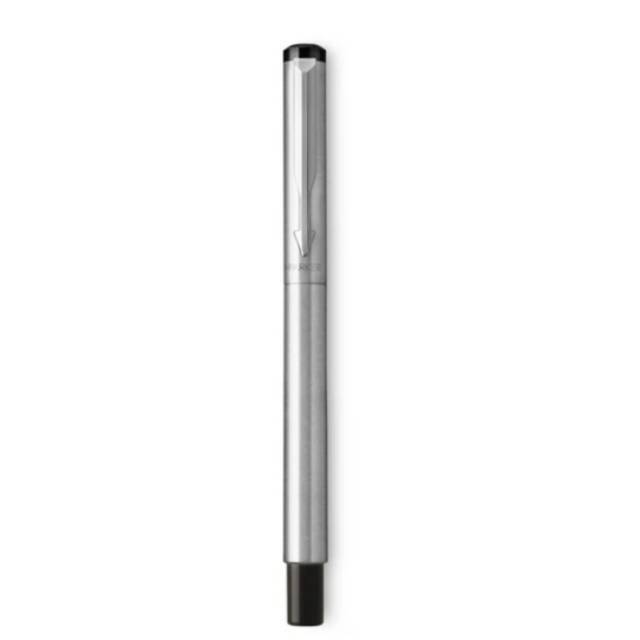 Pulpen Parker Vektor Stainless Steel Roller Ball Gratis Grafir Nama